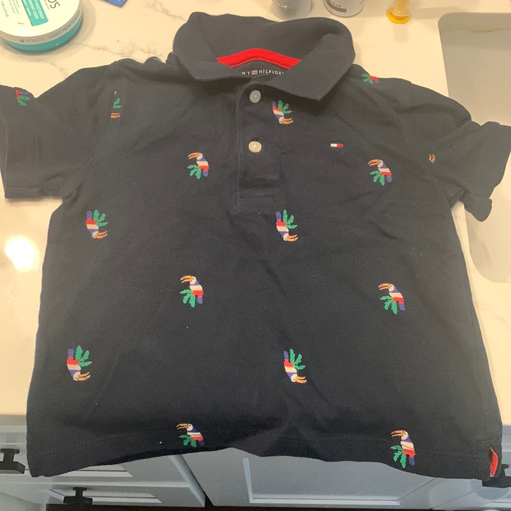 Little boys collar shirt